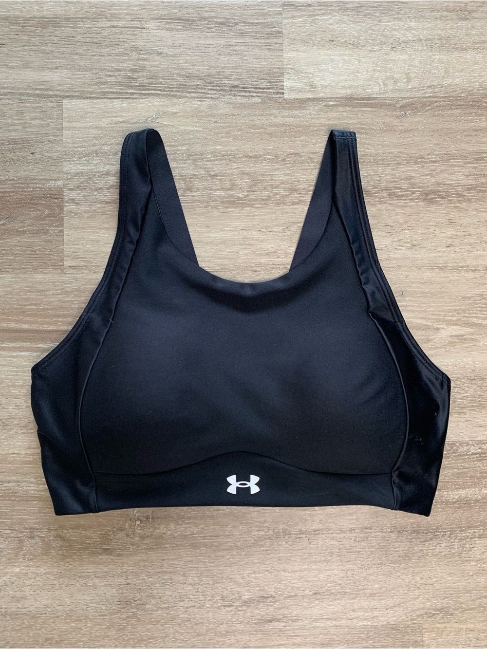 Under Armour Infinity Mid High Neck Shine Sports Bra Medium
